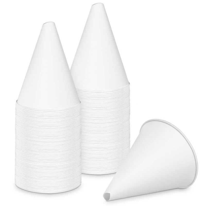NISHZHU 50 Stück Papiertrichter für Motoröl, 6 Unzen, Motoröltrichter, Papierkegeltrichter für Benzin, oder Küchenabfüllflaschen von NISHZHU