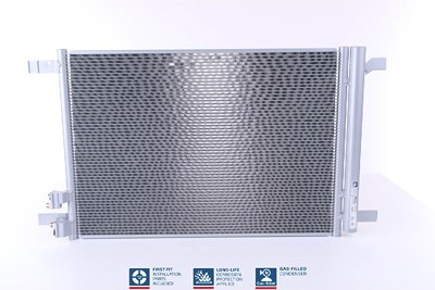 Nissens Kondensator, Klimaanlage [Hersteller-Nr. 940319] für Audi, Cupra, Seat, Skoda, VW von NISSENS