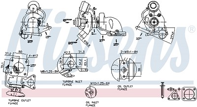 Nissens Lader, Aufladung [Hersteller-Nr. 93075] für Ford von NISSENS