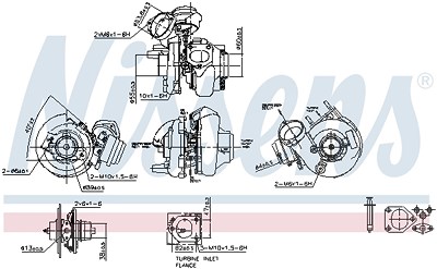 Nissens Lader, Aufladung [Hersteller-Nr. 93144] für BMW von NISSENS