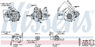 Nissens Lader, Aufladung [Hersteller-Nr. 93158] für Fiat von NISSENS
