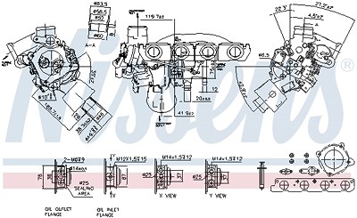 Nissens Lader, Aufladung [Hersteller-Nr. 93193] für Audi, Seat von NISSENS