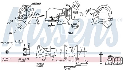 Nissens Lader, Aufladung [Hersteller-Nr. 93251] für Ford von NISSENS