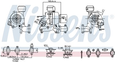 Nissens Lader, Aufladung [Hersteller-Nr. 93495] für Seat, Skoda, VW von NISSENS