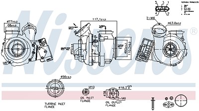 Nissens Lader, Aufladung [Hersteller-Nr. 93503] für BMW von NISSENS