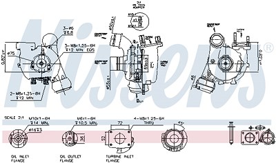 Nissens Lader, Aufladung [Hersteller-Nr. 93053] für VW von NISSENS