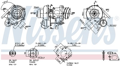 Nissens Lader, Aufladung [Hersteller-Nr. 93059] für Mercedes-Benz von NISSENS
