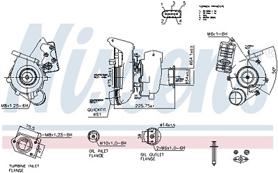 Nissens Lader, Aufladung [Hersteller-Nr. 93328] für BMW von NISSENS