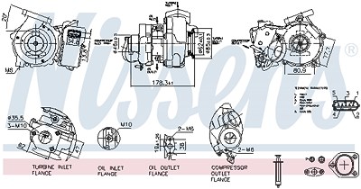 Nissens Lader, Aufladung [Hersteller-Nr. 93635] für BMW von NISSENS