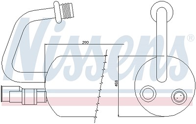 Nissens Trockner, Klimaanlage [Hersteller-Nr. 95211] für Ford von NISSENS