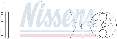 Nissens Trockner, Klimaanlage [Hersteller-Nr. 95425] für Isuzu, Nissan, Subaru von NISSENS