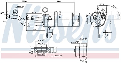 Nissens Trockner, Klimaanlage [Hersteller-Nr. 95449] für Ford von NISSENS