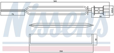 Nissens Trockner, Klimaanlage [Hersteller-Nr. 95469] für Opel von NISSENS