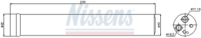 Nissens Trockner, Klimaanlage [Hersteller-Nr. 95504] für Renault von NISSENS