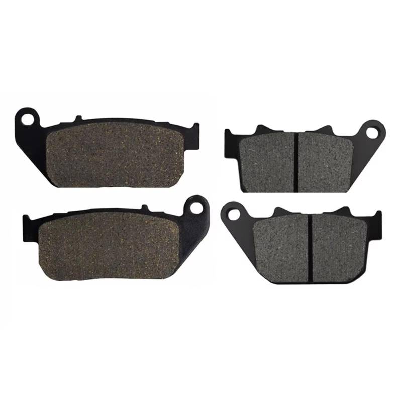 Für XL50 XL883 XL883C XL883L Für XL1200C XL1200L XL1200X Sportster Low Custom Vorne Hinten Motorrad Bremsbeläge Bremsbeläge Vorne Motorrad Bremsbeläge(Front and Rear) von NITRIMS
