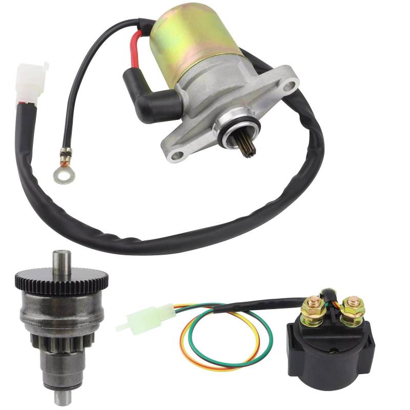 Motorrad-Anlasser Für GY6 47cc 49cc 50cc 60cc 80cc 100cc 139QMB 139QMA 147QMD 4-Takt ATV Roller Moped Starter Relais Starter von NITRIMS