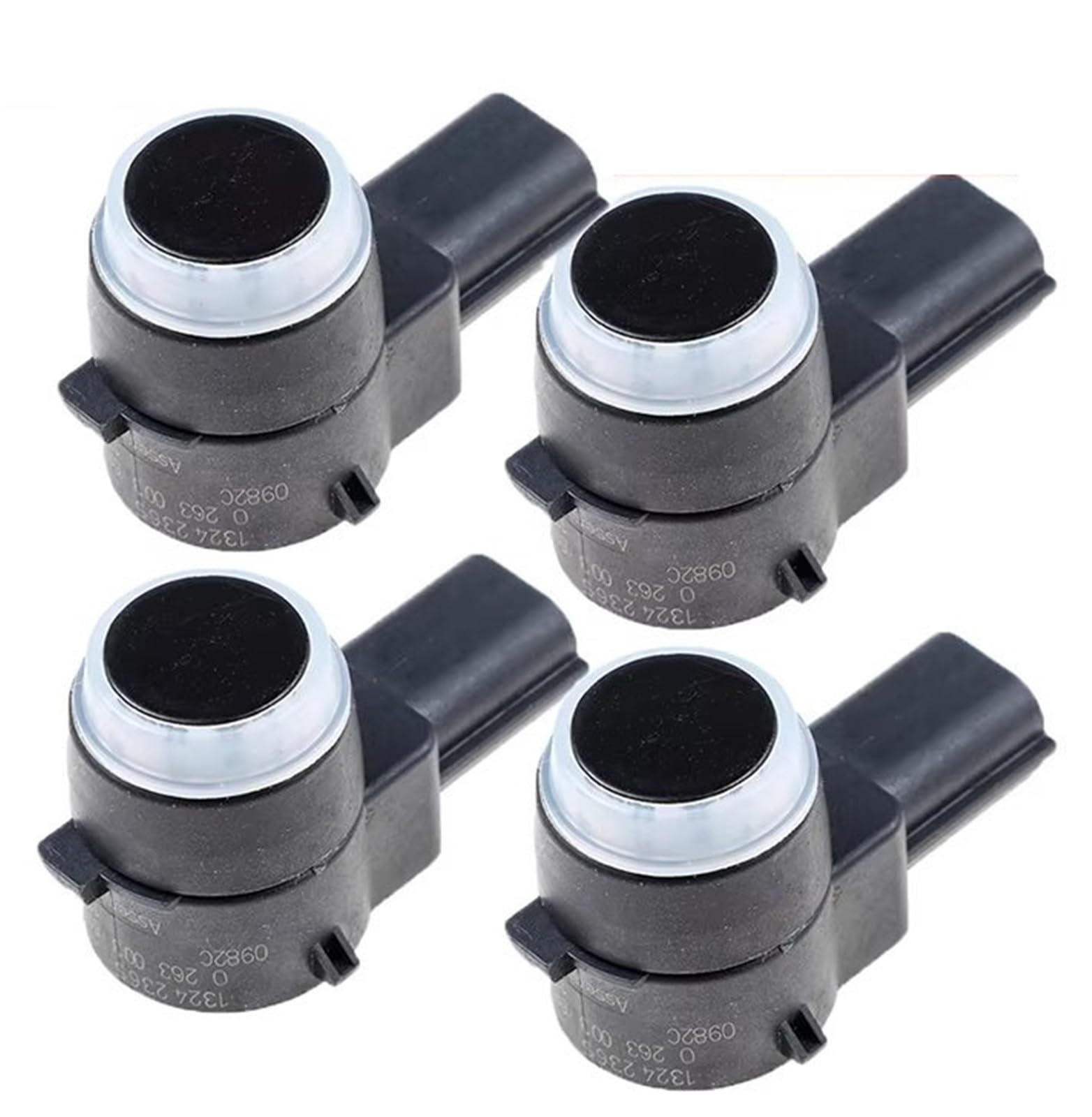 Rückfahrsensor 3 Pins PDC Parkplatz Sensor Für Opel Für Astra 13242365 13332755 Parksensoren(4 pcs) von NITRIMS