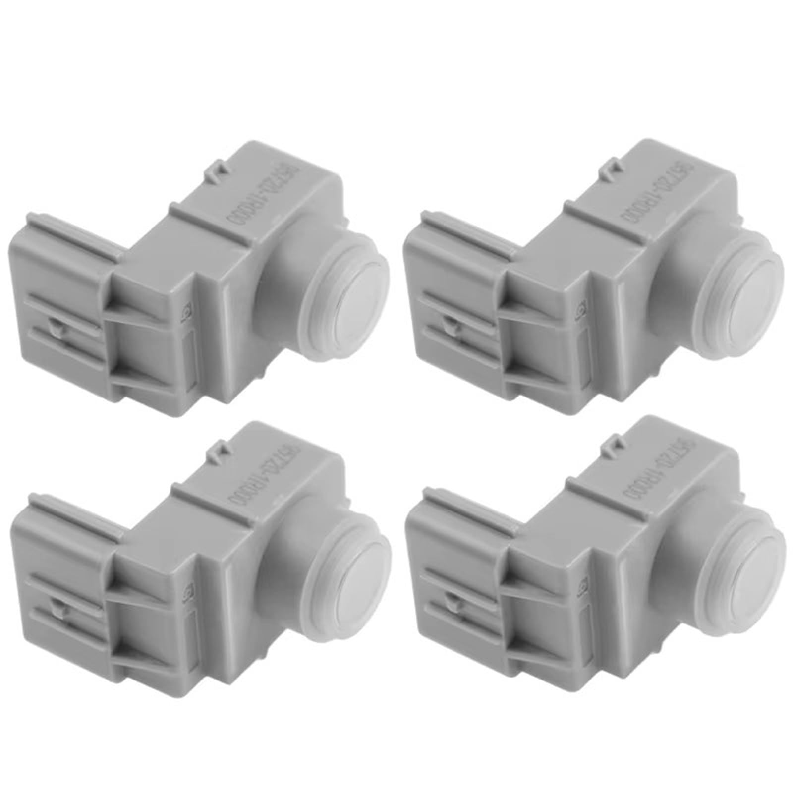 Rückfahrsensor 4 Pcs PDC Parkplatz Sensor Parkplatz Radar Parkplatz 957201R000 95720-1R000 Für Kia Parksensoren(Silver) von NITRIMS