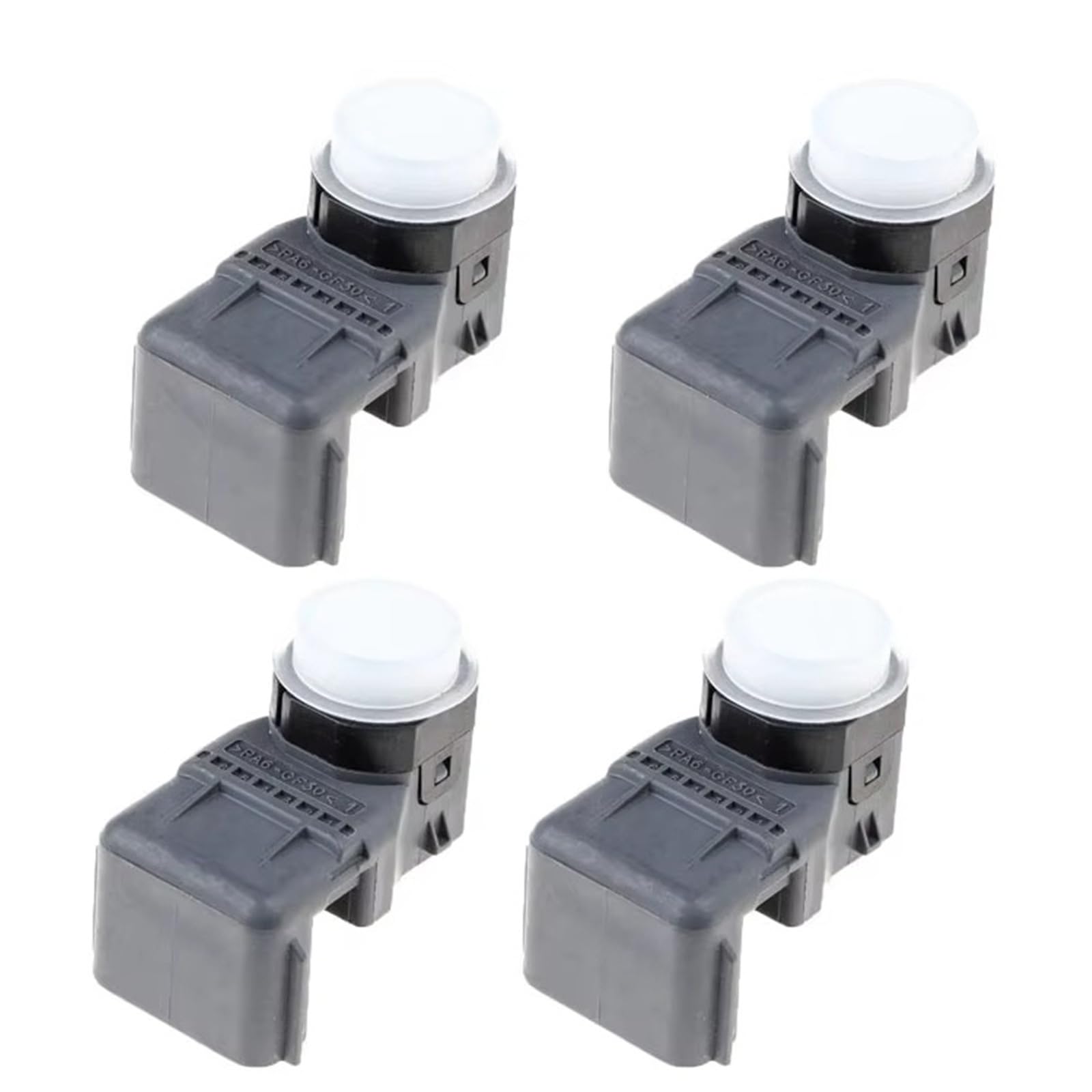 Rückfahrsensor 4 STÜCKE PDC Einparkhilfe Sensor Für Hyundai 96890-C5500 96890C5500 Parksensoren(White) von NITRIMS