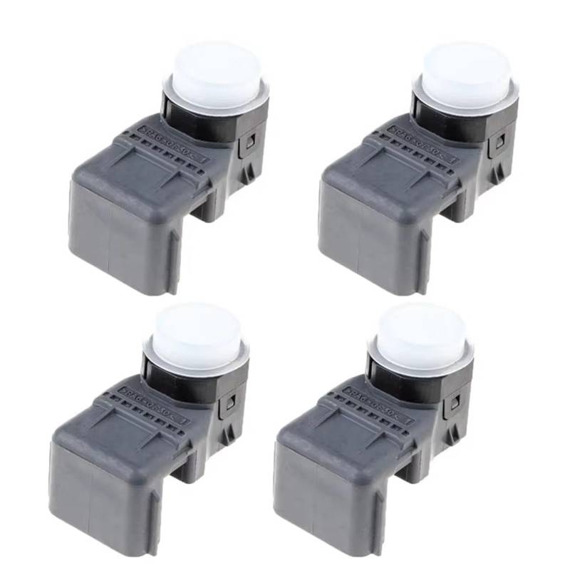 Rückfahrsensor 4 STÜCKE PDC Einparkhilfe Sensor Für Hyundai 96890-C5500 96890C5500 Parksensoren(White) von NITRIMS