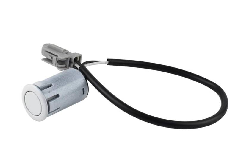 Rückfahrsensor PZ362-60317 PDC Einparkhilfe Sensoren Mit Kabel Für Toyota Für Land Für Cruiser Parksensoren(White) von NITRIMS