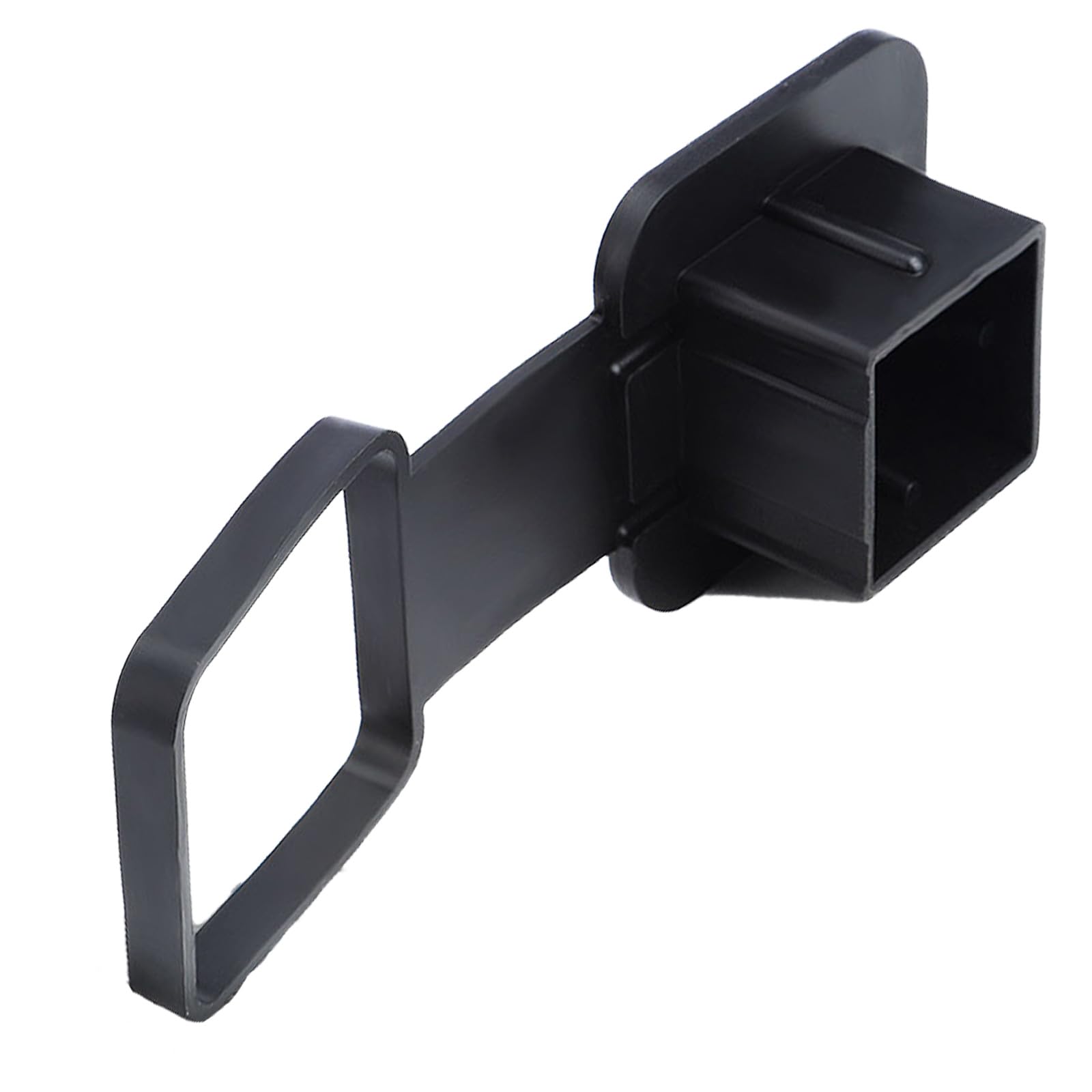 NIYATA Anhängerkupplung Schutzkappe, Gummi Abdeckung für Anhängerkupplung,Staubdicht und Wasserdicht,Quadratische Autosteckerabdeckung,Allgemeines Modell,Schwarz,Quadrat,5cm von NIYATA