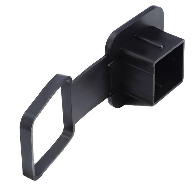 NIYATA Anhängerkupplung Schutzkappe, Gummi Abdeckung für Anhängerkupplung,5cm Quadratische Autosteckerabdeckung,Zubehör für Ford Ranger Toyota Jeep Nissan Dodge Ram Porsche Mercedes Benz von NIYATA