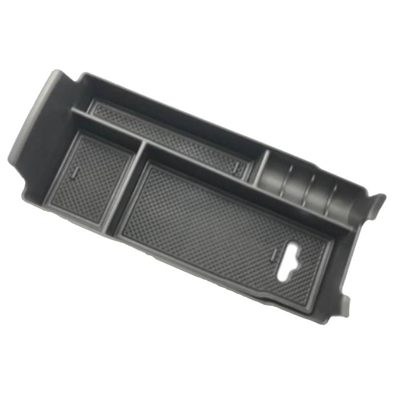 NIYATA Aufbewahrungsbox Organizer Mittelkonsole für Mercedes A Klasse W177 V177 B,Class W247 2019-2024,Mittelkonsole Organizer für Klasse A B CLA GLB EQA EQB 2019,mit Münzhalter,Schwarz von NIYATA