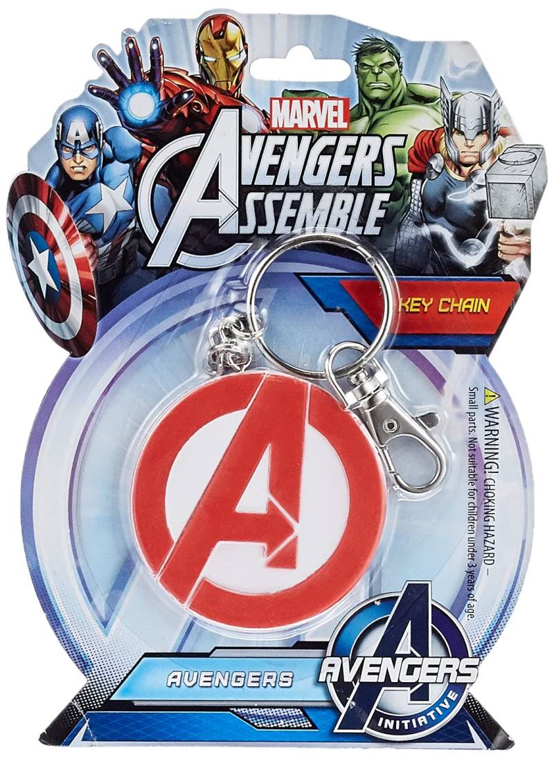 NJ Croce Avengers a Logo 3 Biegbarer Schlüsselanhänger von Marvel