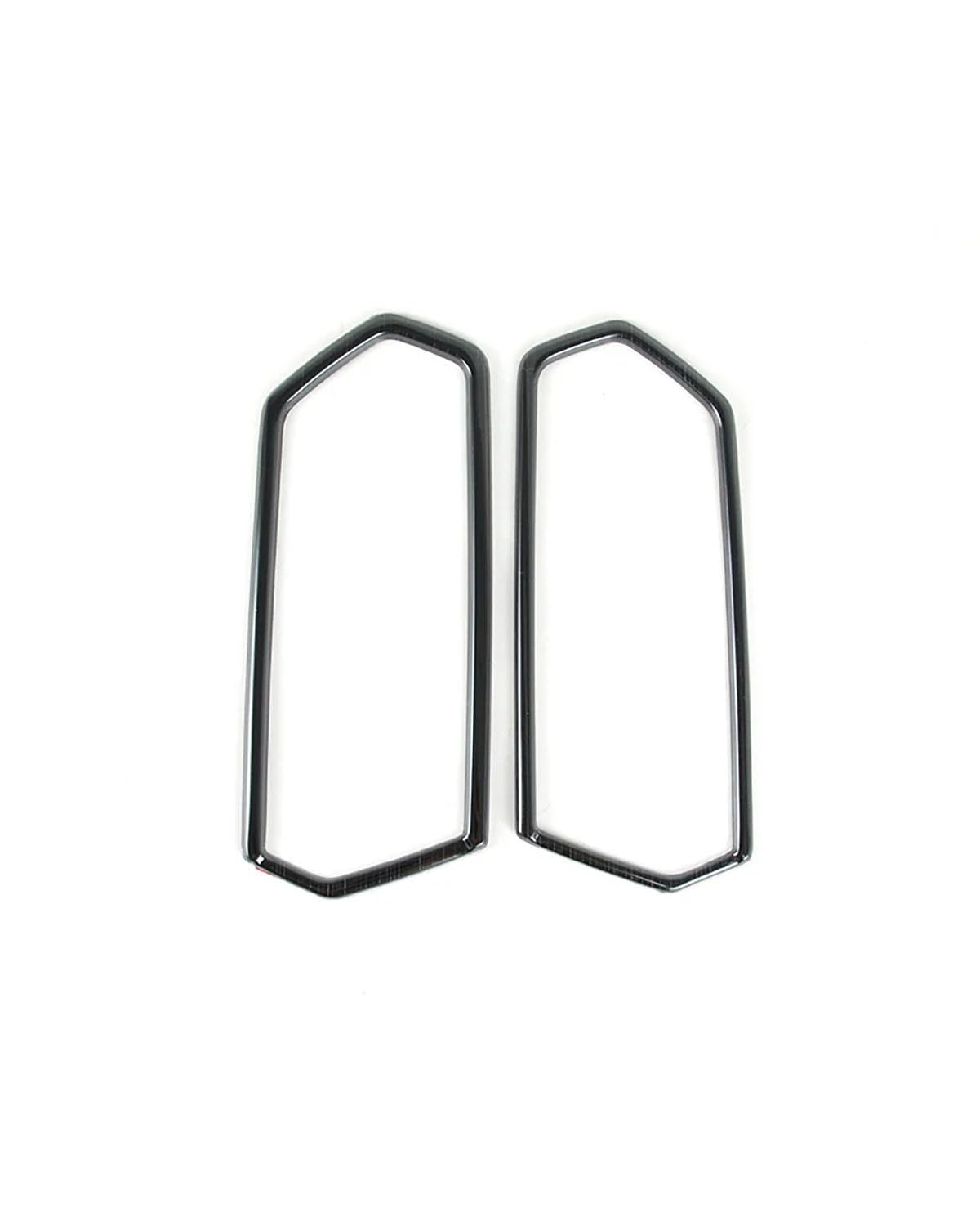 Auto Konsole Schalttafel Rahmen Für A3 8Y 2021 2022 Auto Vorne Mittelkonsole Klimaanlage Outlet Vent Rahmen Dekoration Trim Edelstahl Carbon Textur Mittelkonsole Dekoration Rahmen(Black) von NJHZBH