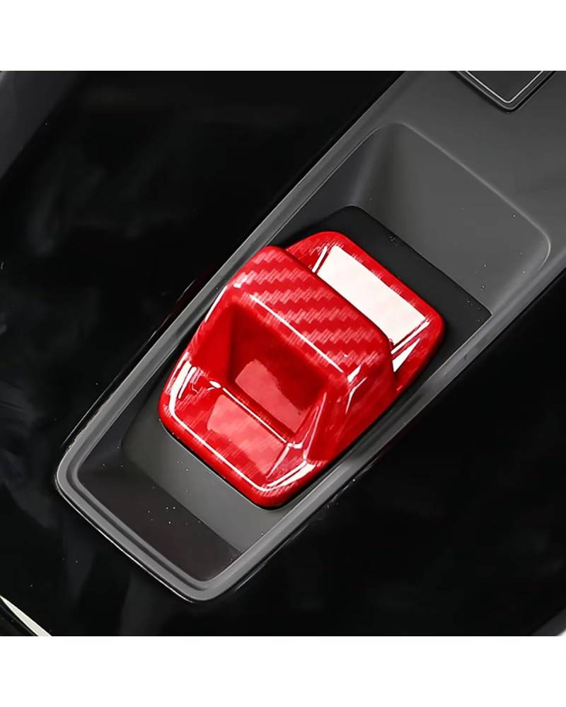 Auto Konsole Schalttafel Rahmen Für A3 8Y 2021 2022 Carbon Fiber Farbe Center Console Getriebe Shift Kopf Dekoration Abdeckung Trim Auto Styling Interieur Mittelkonsole Dekoration Rahmen(Carbon Fiber von NJHZBH