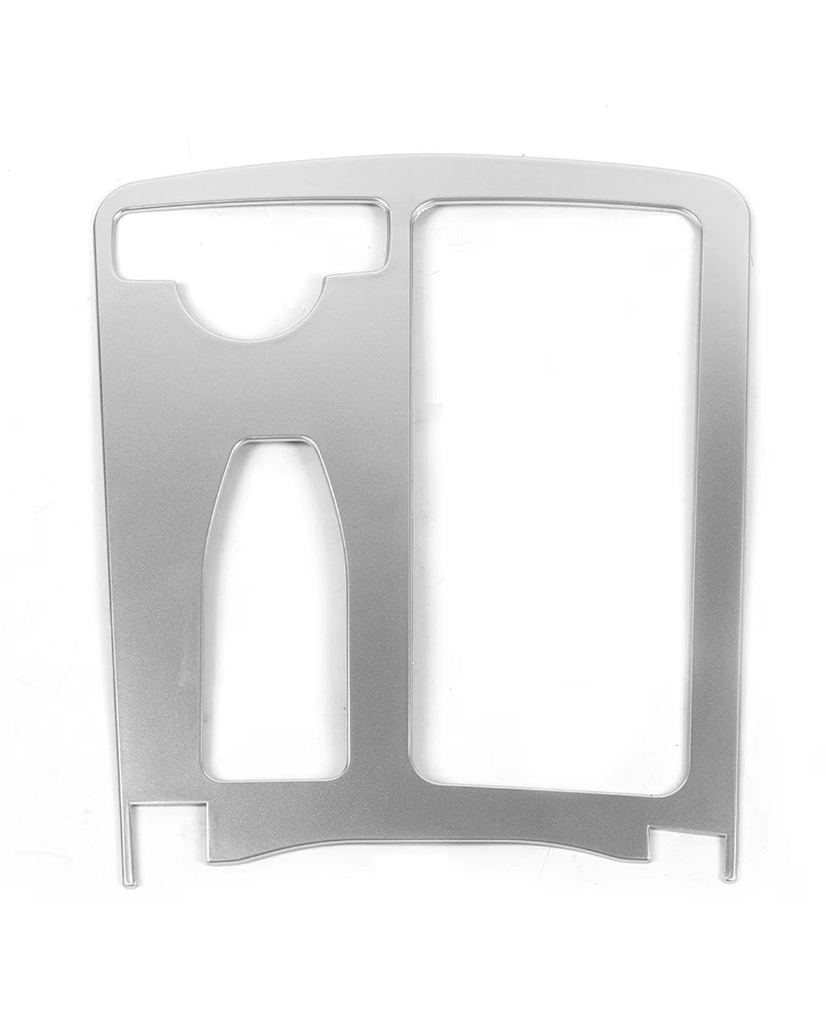 Auto Konsole Schalttafel Rahmen Für Benz C‑Class W204 2007 2008 2009 2010 2011 2012 2013 2014 Auto Center Console Tasse Halter Lünette Trim OE:2046800307 Mittelkonsole Dekoration Rahmen(Silver) von NJHZBH