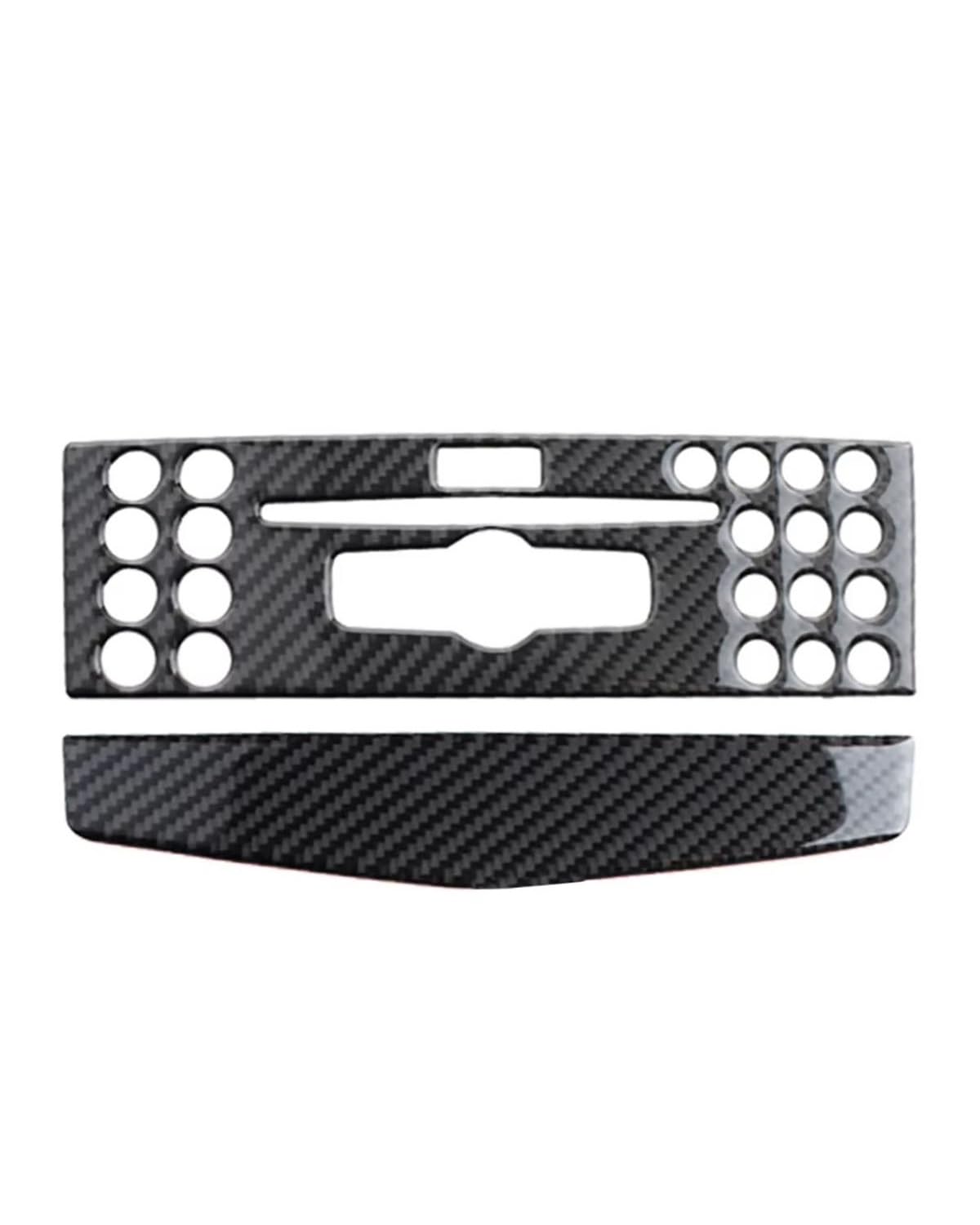 Auto Konsole Schalttafel Rahmen Für Benz C-Klasse W204 C200 C260 C300 C180 2007 2008 2009 2010 Auto-Mittelkonsole Klimaanlage CD-Panel-Abdeckungsverkleidung Mittelkonsole Dekoration Rahmen(A) von NJHZBH