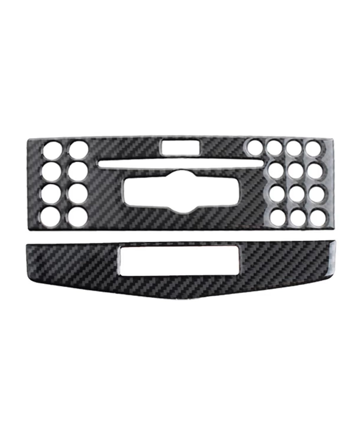 Auto Konsole Schalttafel Rahmen Für Benz C-Klasse W204 C200 C260 C300 C180 2007 2008 2009 2010 Auto-Mittelkonsole Klimaanlage CD-Panel-Abdeckungsverkleidung Mittelkonsole Dekoration Rahmen(B) von NJHZBH