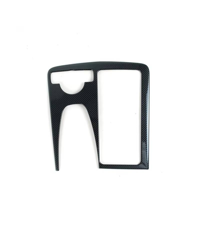 Auto Konsole Schalttafel Rahmen Für Benz E-Klasse Coupé W207 C207 2009–2013 Edelstahl-Mittelkonsole Wasserbecherhalter Rahmen Dekoration Abdeckung Trim Mittelkonsole Dekoration Rahmen(Carbon Fiber Col von NJHZBH