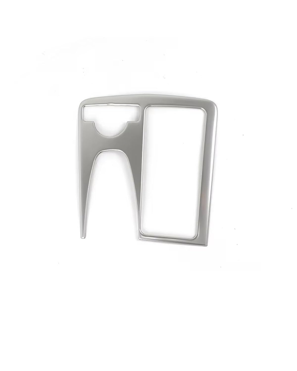 Auto Konsole Schalttafel Rahmen Für Benz E-Klasse Coupé W207 C207 2009–2013 Edelstahl-Mittelkonsole Wasserbecherhalter Rahmen Dekoration Abdeckung Trim Mittelkonsole Dekoration Rahmen(Silver) von NJHZBH