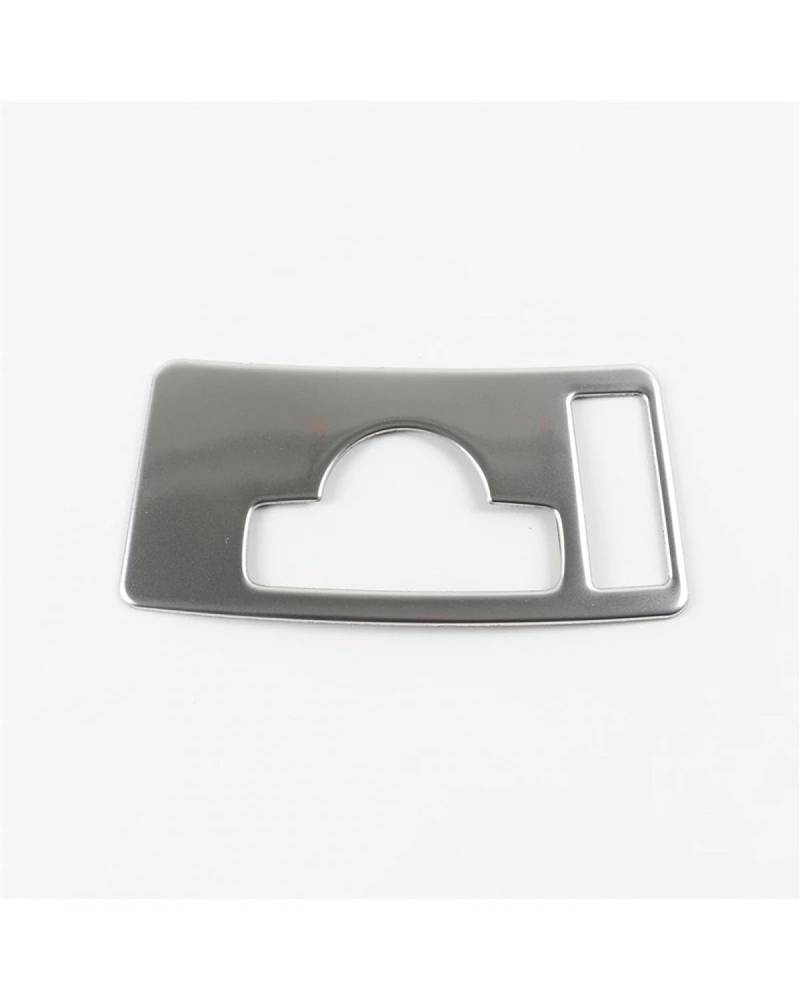 Auto Konsole Schalttafel Rahmen Für Benz E-Klasse W212 2009 2010 2011 Auto-Mittelkonsole ES-Schalterknopf-Panel-Trimmdekoration Edelstahl-Zubehör Mittelkonsole Dekoration Rahmen(Silver) von NJHZBH
