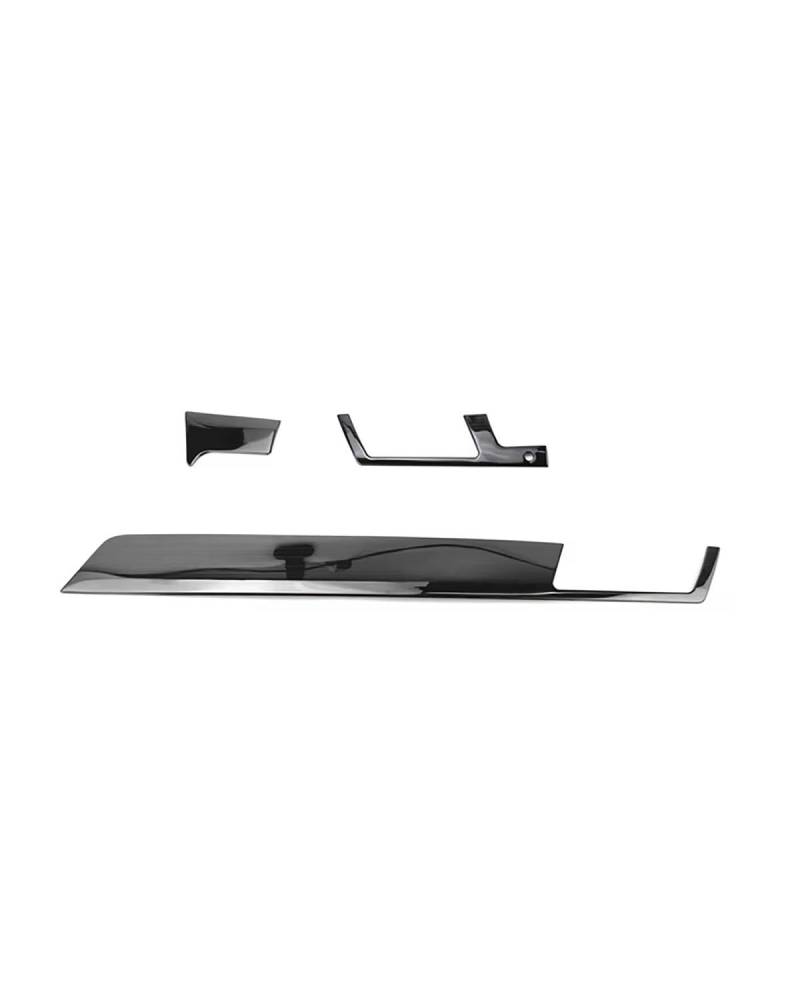 Auto Konsole Schalttafel Rahmen Für Benz E-Klasse W212 2010 2011 2012 2013 LHD Edelstahl Mittelkonsole Panel Dekoration Abdeckung Trim Car Styling Interieur Mittelkonsole Dekoration Rahmen(Black) von NJHZBH