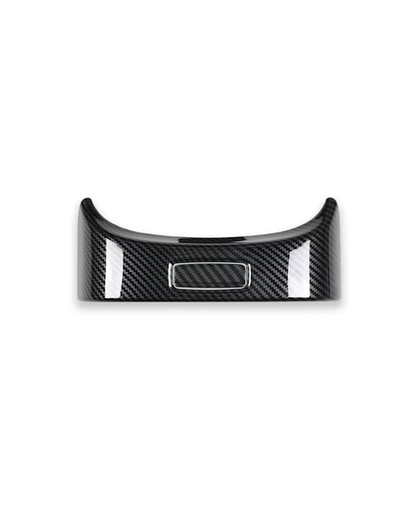 Auto Konsole Schalttafel Rahmen Für Benz E-Klasse W214 2024 Mittelkonsole Armlehne Box Knopfrahmen Dekoration Abdeckung Verkleidung Auto Styling Innenraum Mittelkonsole Dekoration Rahmen(Carbon Fiber von NJHZBH