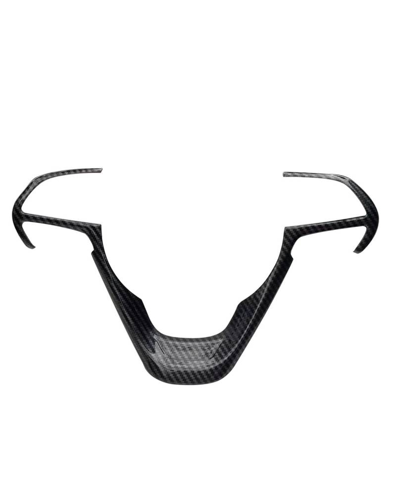 Auto Konsole Schalttafel Rahmen Für Grand Für Cherokee 2014-2020 Auto Lenkrad Dekoration Abdeckung Aufkleber Zierrahmen Auto Innenleisten Zubehör Mittelkonsole Dekoration Rahmen(Carbon Fiber Grain) von NJHZBH