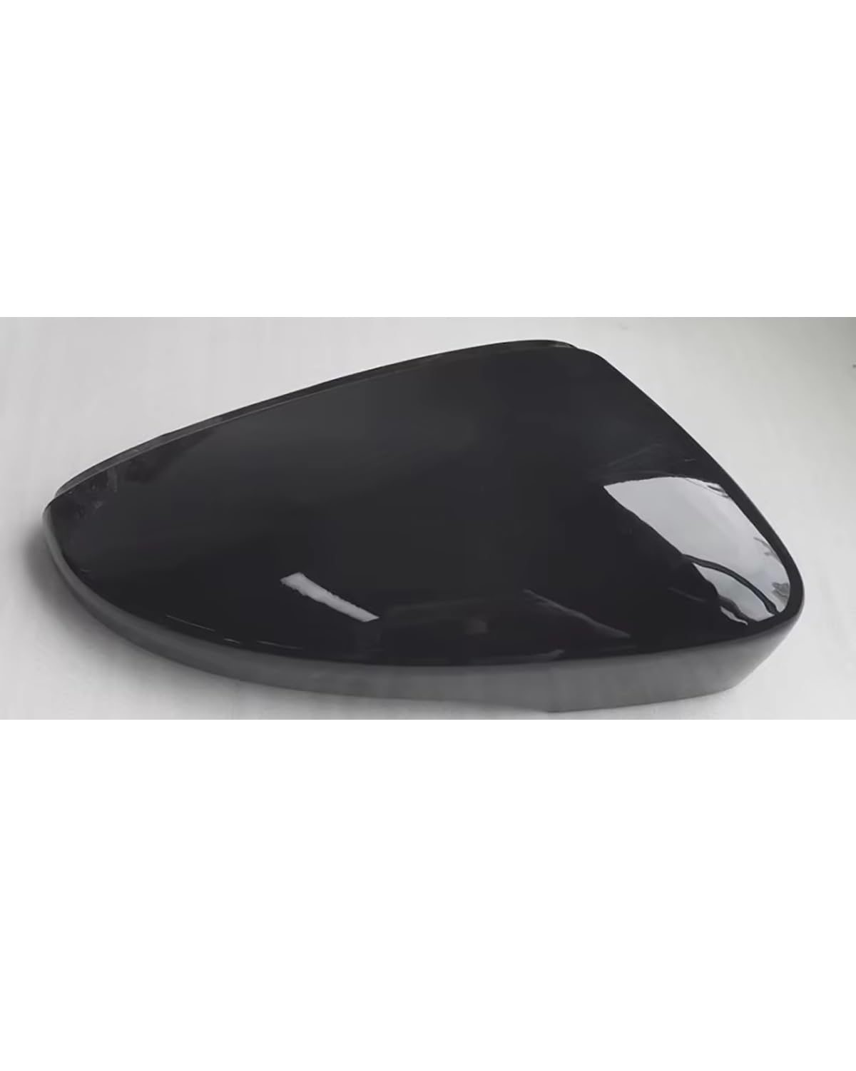 Auto Spiegelkappen Für Jetta Rückspiegel Abdeckung Auto Zubehör Rückspiegelgehäuse(Black RH) von NJHZBH