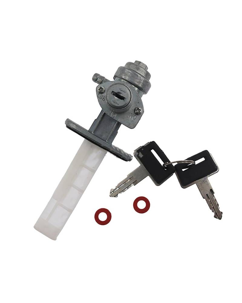 Kraftstoffventil Für GS125 Prince GN125 EN125 Motorrad Diebstahl Kraftstofftankschalter Kraftstofftankschalter Mit Schlüsselöl Benzinhahn von NJHZBH