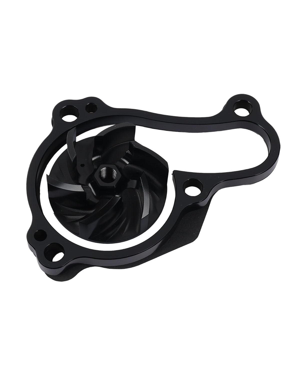Wasserpumpenkomponenten Geeignet Für Yamaha YZ450F YZ450FX WR450F Wasserpumpe Kühler Laufrad Dichtung Kit Motorrad-Wasserpumpe(Black) von NJHZBH