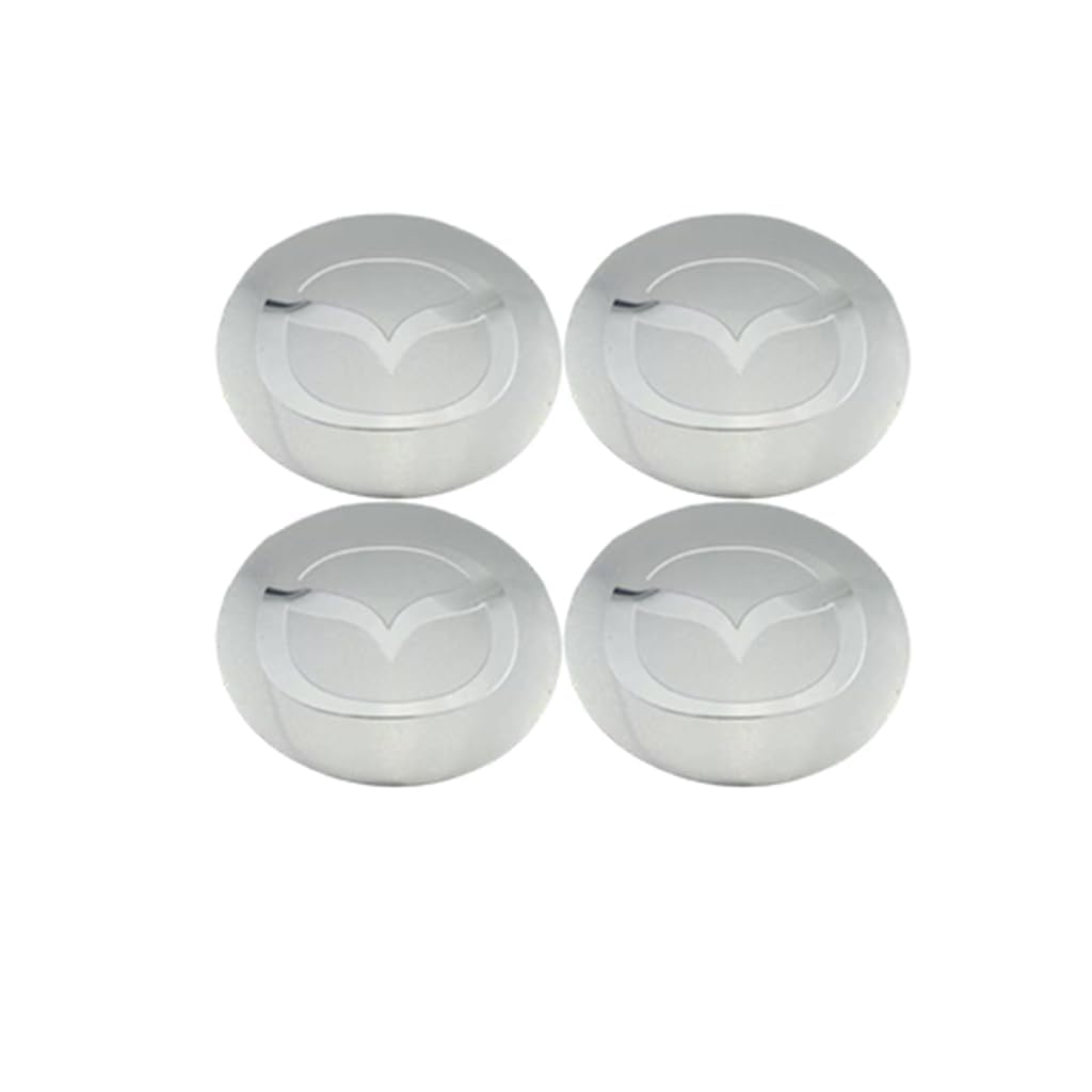 4 Stück Auto Radnabenkappen für Mazda CX-7-2006-2012,Nabendeckel Felgendeckel Nabenabdeckung Trim Schutz Kratzfest Wasserdicht Autozubehör,C 4 Stück Auto Radnabenkappen für Mazda CX-7-2006-2012,Nabendeckel Felgendeckel Nabenabdeckung Trim Schutz Kratzfest Wasserdicht Autozubehör,C von NJIVGYTA