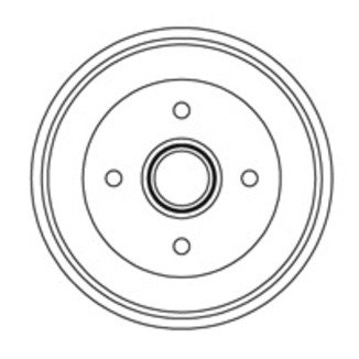 NK 252531 Bremstrommel von NK