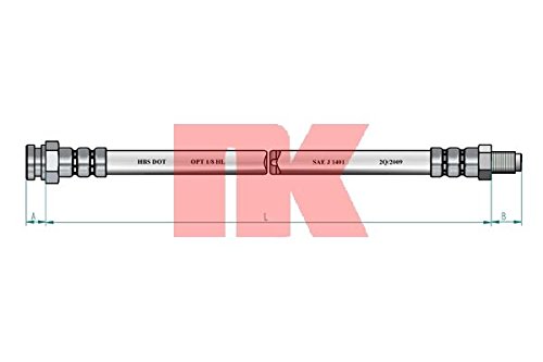 NK 8523119 Bremsschlauch von NK