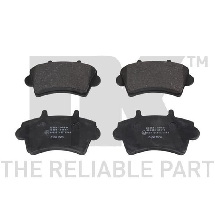 NK Bremsbel?ge vorne Nissan Interstar Opel Movano Renault Master NK Bremsbel?ge vorne Nissan Interstar Opel Movano Renault Master von NK
