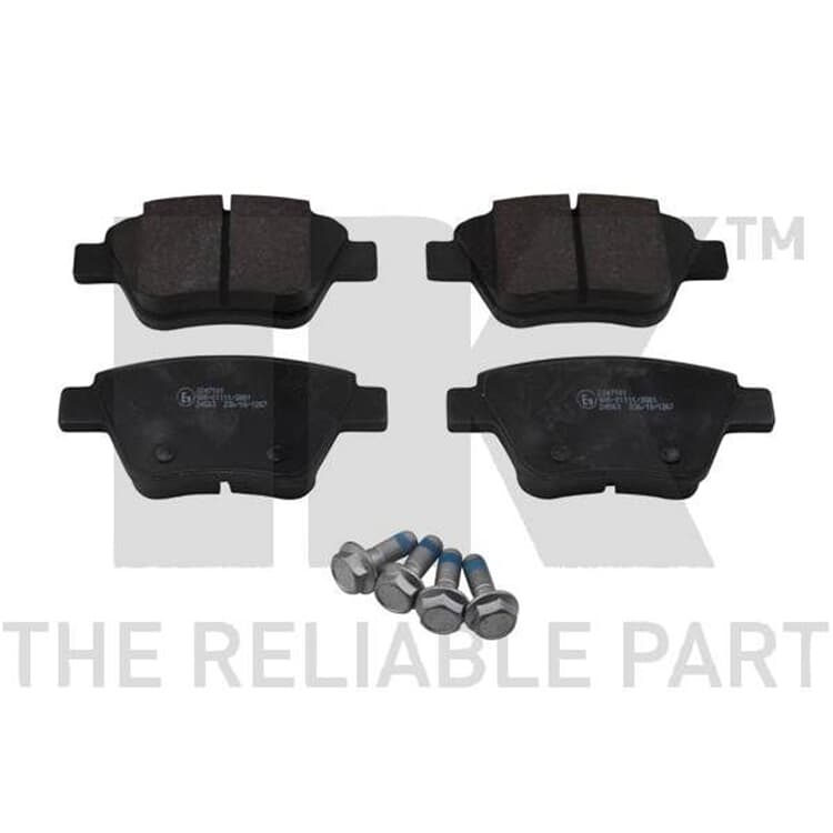 NK Bremsbel?ge hinten Audi Seat Skoda VW NK Bremsbel?ge hinten Audi Seat Skoda VW von NK