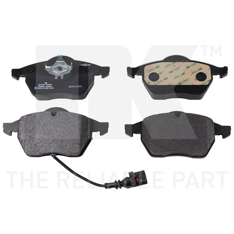 NK Bremsbel?ge vorne Audi Seat Skoda VW NK Bremsbel?ge vorne Audi Seat Skoda VW von NK