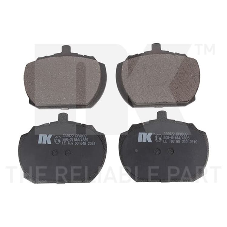 NK Bremsbel?ge vorne Ford Transit Rover 2000-3500 NK Bremsbel?ge vorne Ford Transit Rover 2000-3500 von NK